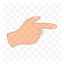 Hand Gesture Finger Icon