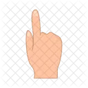 Hand Gesture Finger Icon