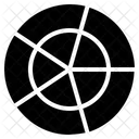 Polar Grid Circle Radar Chart アイコン