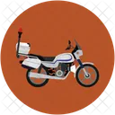 Police Bike Motorbike Icon