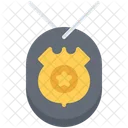 Police Badge Star Icon