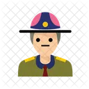 Police Men Security Avatar 아이콘