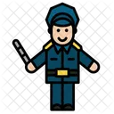 Policeman Officer Avtar Icon