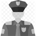 Policeman Police Officer Cop Man Icon