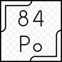Polonium Periodic Table Chemistry Icône