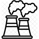 Poluicao Atmosferica Emissoes De Carbono Residuos Industriais Ícone