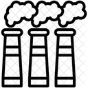 Poluicao Atmosferica Emissoes De Carbono Residuos Industriais Ícone