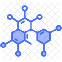 Polymer Science Atom Icon