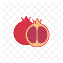 Pomegranate Fruit Food Icon