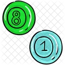 Billiard Ball Cue Sports Pool Balls Icon