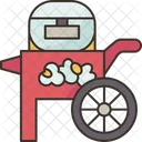 Pop Corn Cart Icon