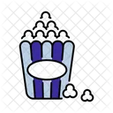 Popcorn Essen Kino Symbol