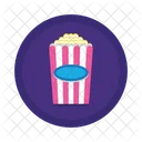 Popcorn Snacks Corn Icon