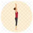 Aufwarts Gruss Yoga Symbol