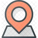 Position Pin Geolocation Icon