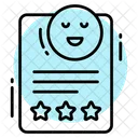 Positive Rating Rating Feedback Icon