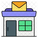 Post Office Building Cargo Office Icon