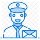 Postman Mailman Mail Carrier アイコン