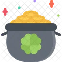 Pot Leprechaun Gold Icon