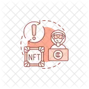 Nft Virtual Digital Icon