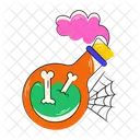 Poison Potion Elixir Bottle Potion Bottle Icon