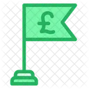 Pound Flag  Icon