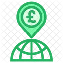 Pound Location  Icon