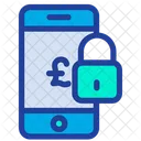 Mobile Password Lock Online Payment Security Icon