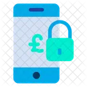 Mobile Password Lock Online Payment Security Icon