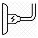 Power Cable Supply Cable Electricity Supply Icône