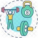 Power exercise  Icon