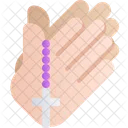 Pray Hand Christian Icon