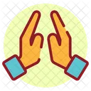 Praying Hands Hand Gesture Blessing Hands Icon