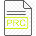 Prc File Format Icono