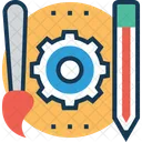 Preferences Cog Brush Icon