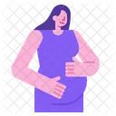 Pregnancy Mother Child Icon