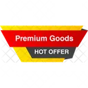 Premium Quality Banner Tag Icon