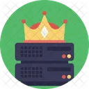 Premium Server King Icon