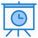 Board Presentation Time Icon