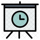 Board Presentation Time Icon