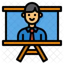 Manager Working Organization Icon