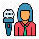 Media Technology Person Icon