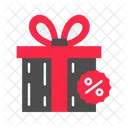 Present Black Friday Box Icon