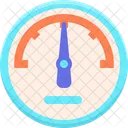 Pressure Gauge Meter Gauge Icône