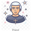 Priest Christian Religion Icon