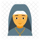 Faith Female Nun Icon