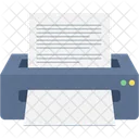 Printer Print Electronic Icon