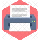 Printer Machine Fax Icon