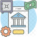 Private Banking Safe Banking Banking Configuration Icon