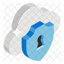 Private Cloud Cloud Security Cloud Protection Icon